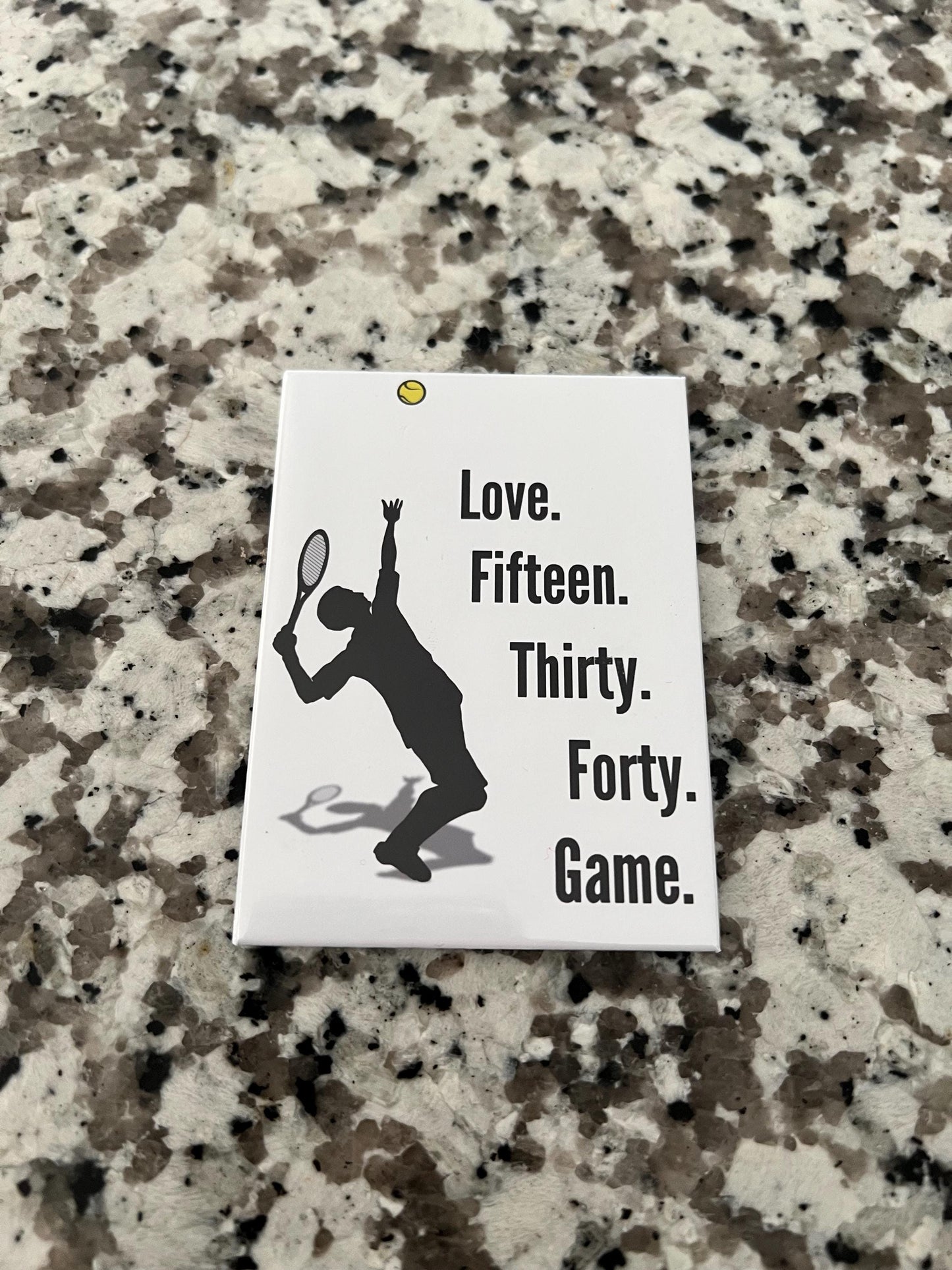 ๐พ "Love. Fifteen. Thirty. Forty. Game." ๐พ