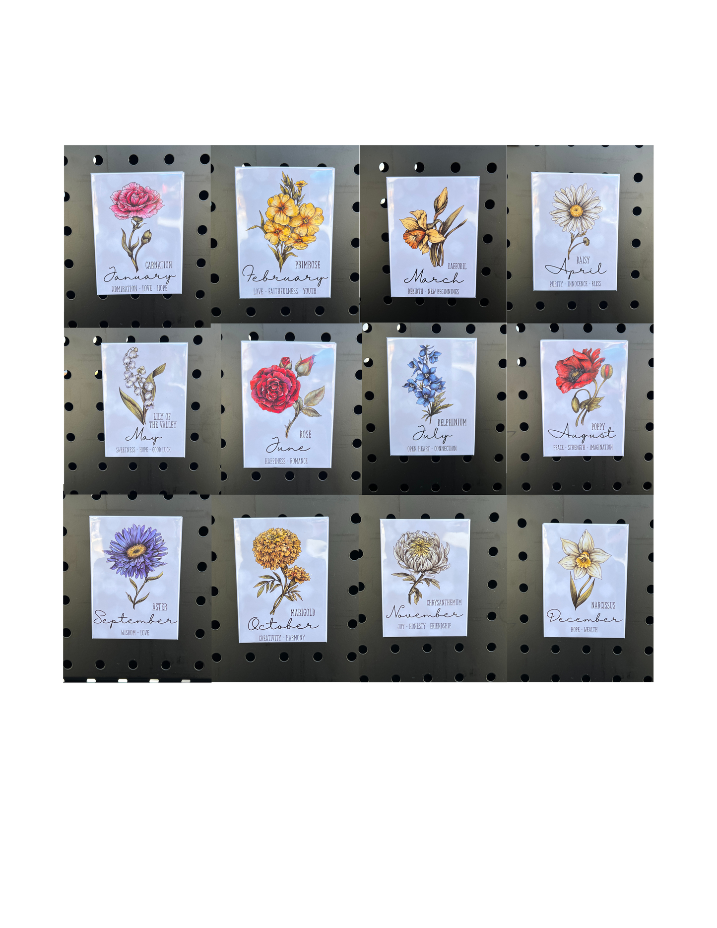β¨ Birth Month Flower Magnet π