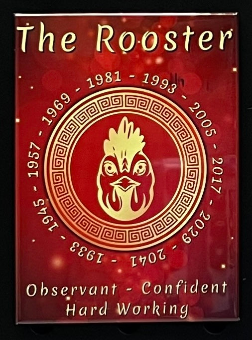 ✨ Chinese Zodiac Magnet Set 🐉