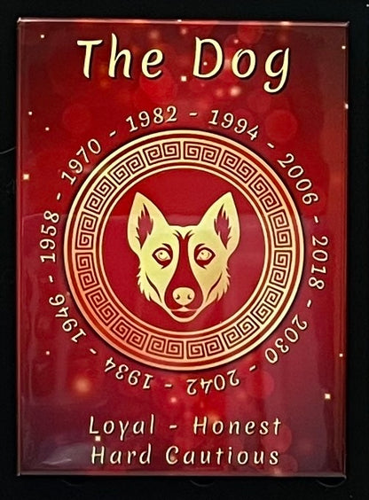 ✨ Chinese Zodiac Magnet Set 🐉