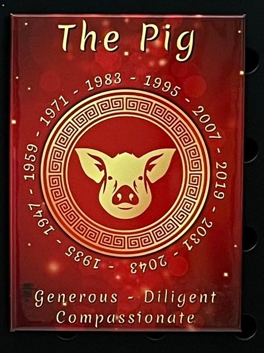 ✨ Chinese Zodiac Magnet Set 🐉