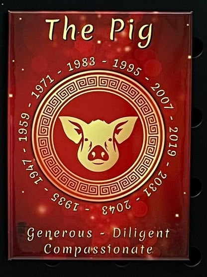 ✨ Chinese Zodiac Magnet Set 🐉