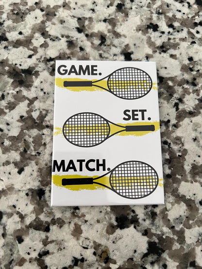 🎾 "Game. Set. Match." 🎾