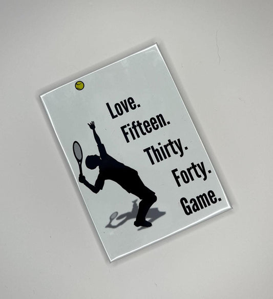 🎾 "Love. Fifteen. Thirty. Forty. Game." 🎾