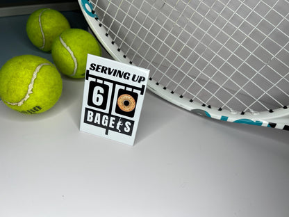 🥯🎾 "Serving Up Bagels" 🎾🥯