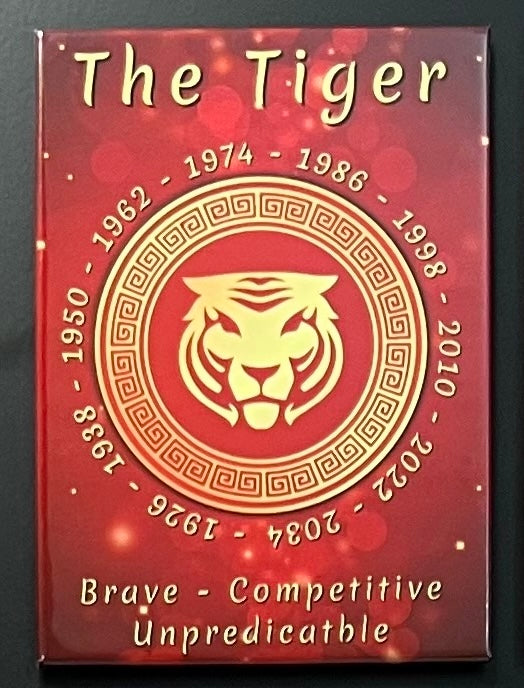 ✨ Chinese Zodiac Magnet Set 🐉