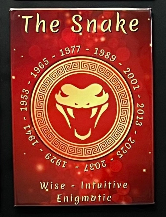 ✨ Chinese Zodiac Magnet Set 🐉