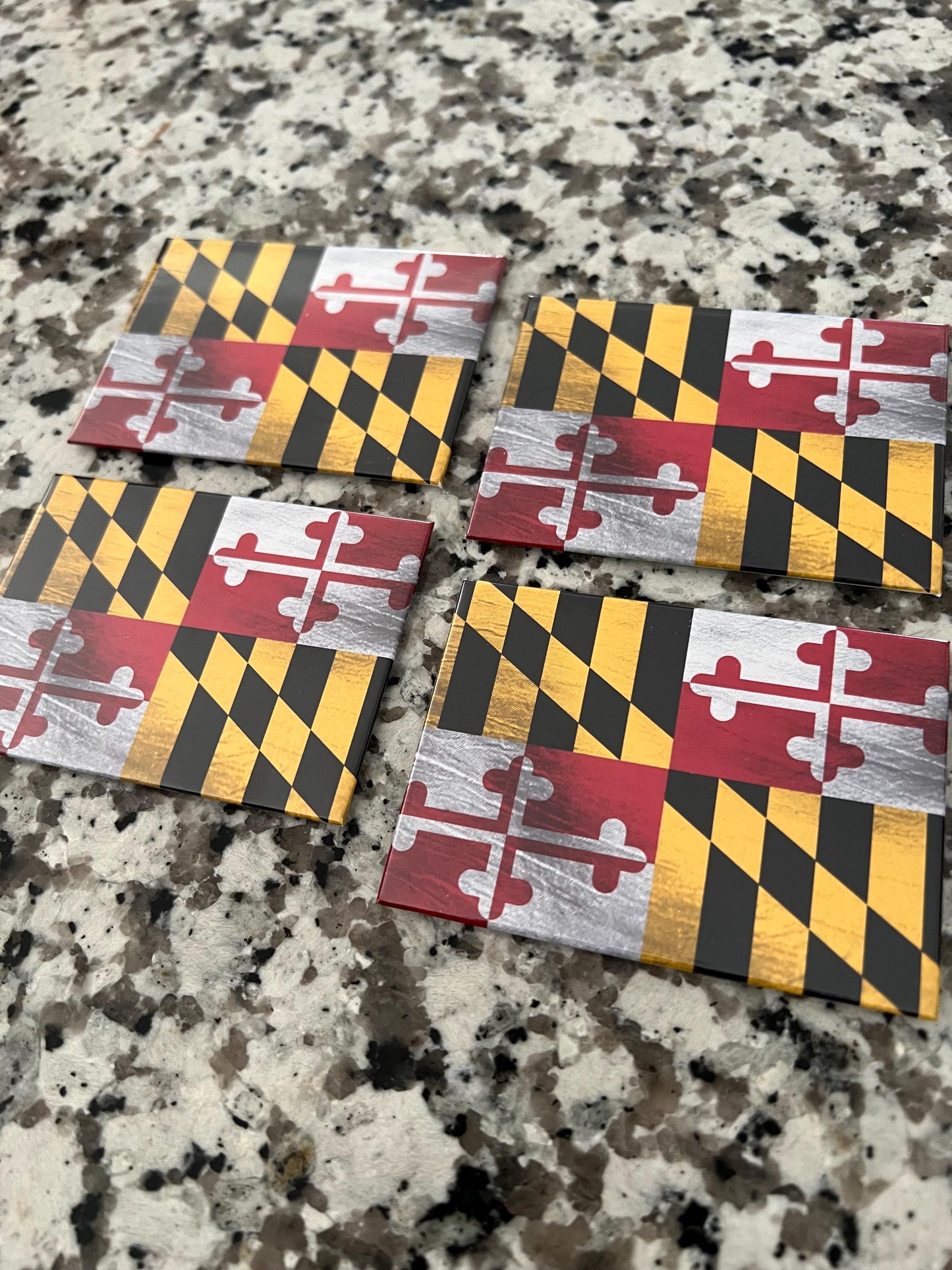 Maryland Flag State Pride Fridge Magnet 🦀