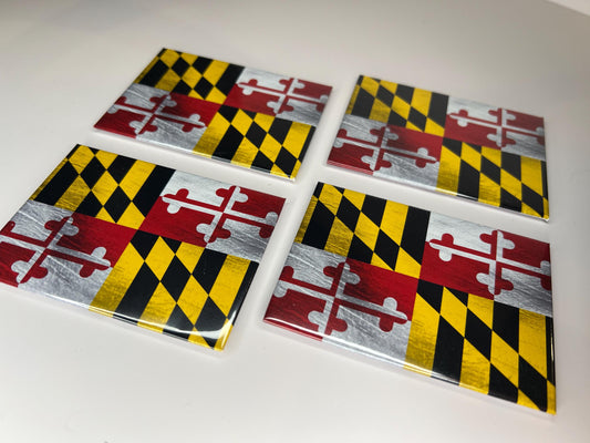 Maryland Flag State Pride Fridge Magnet 🦀