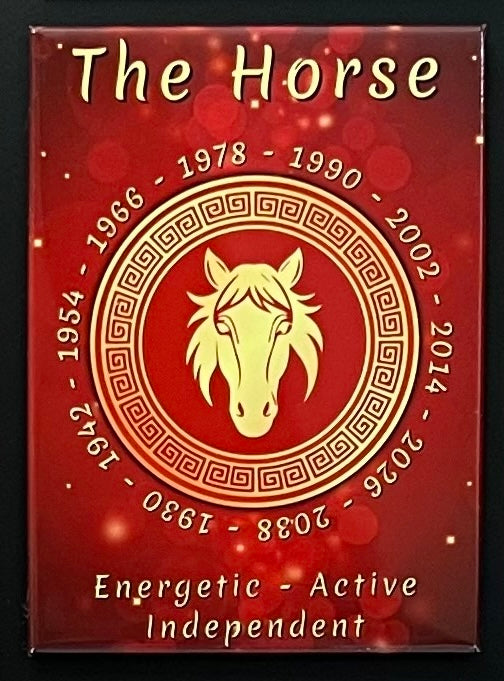 ✨ Chinese Zodiac Magnet Set 🐉
