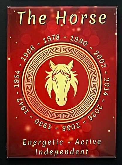 ✨ Chinese Zodiac Magnet Set 🐉