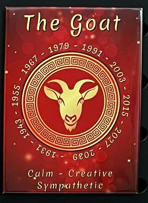 ✨ Chinese Zodiac Magnet Set 🐉