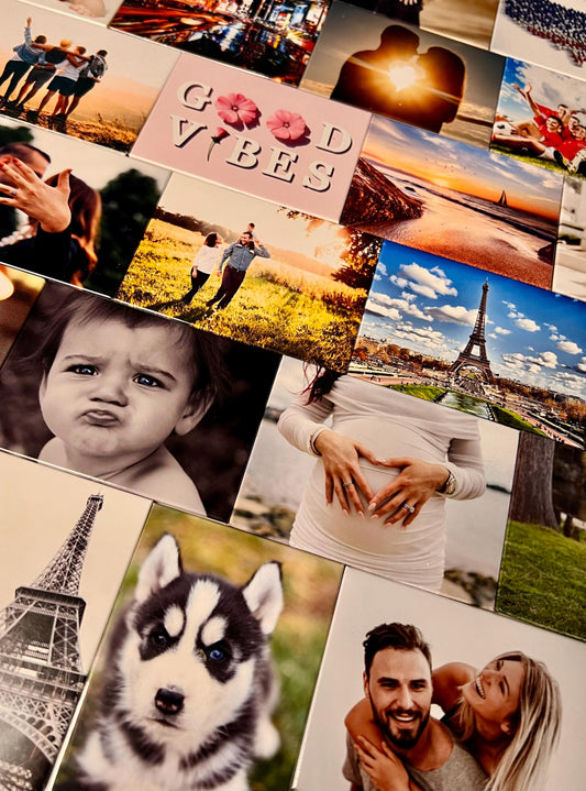 Set of 5 Custom 2.5"x3.5" Rectangle Photo Magnets