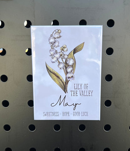 ✨ Birth Month Flower Magnet 💐