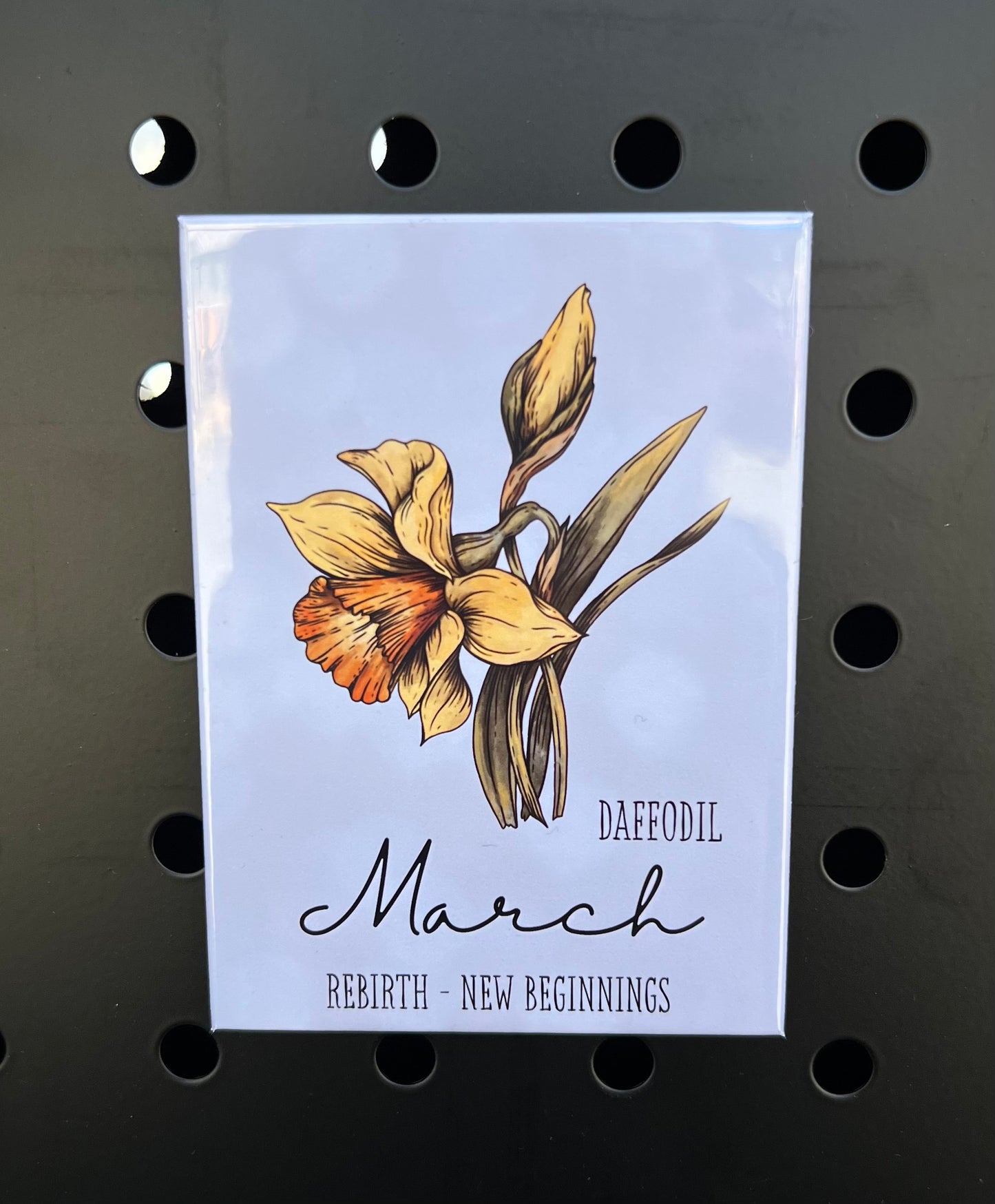 ✨ Birth Month Flower Magnet 💐