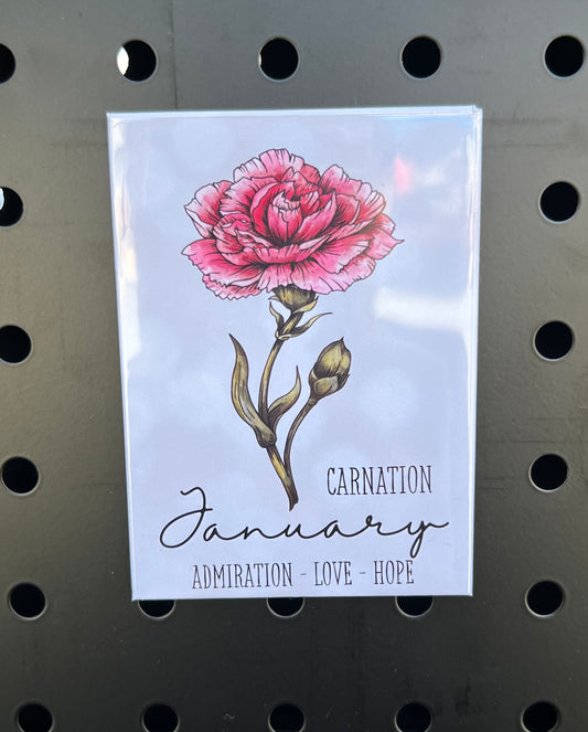 ✨ Birth Month Flower Magnet 💐