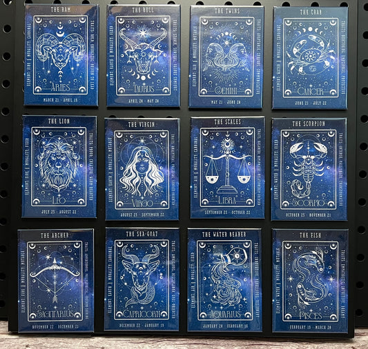 ✨ Zodiac Sign Magnets 🌌