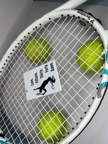 🎾 "Love. Fifteen. Thirty. Forty. Game." 🎾