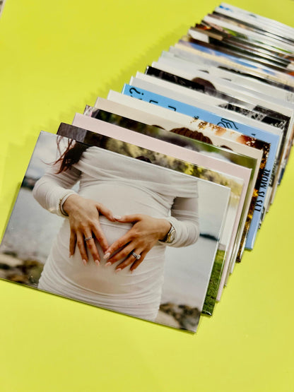 Set of 5 Custom 2.5"x3.5" Rectangle Photo Magnets