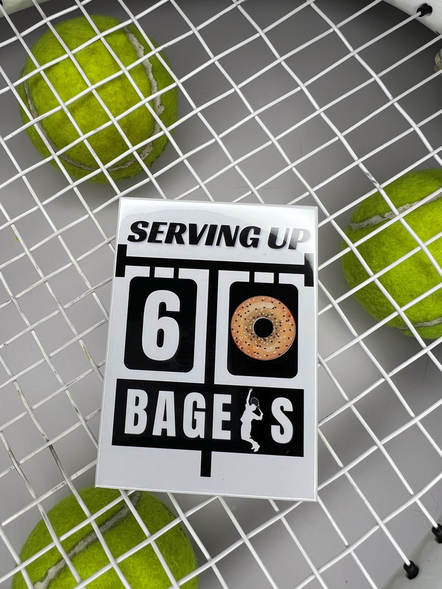 🥯🎾 "Serving Up Bagels" 🎾🥯
