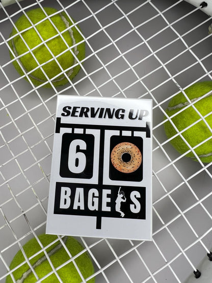 🥯🎾 "Serving Up Bagels" 🎾🥯
