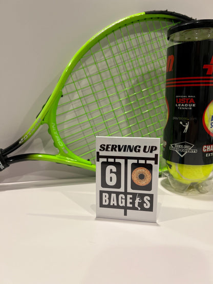 🥯🎾 "Serving Up Bagels" 🎾🥯