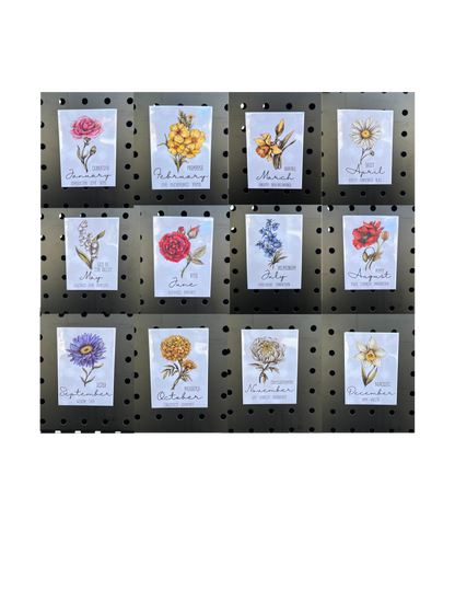 ✨ Birth Month Flower Magnet 💐